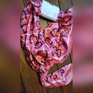 Heart scarf